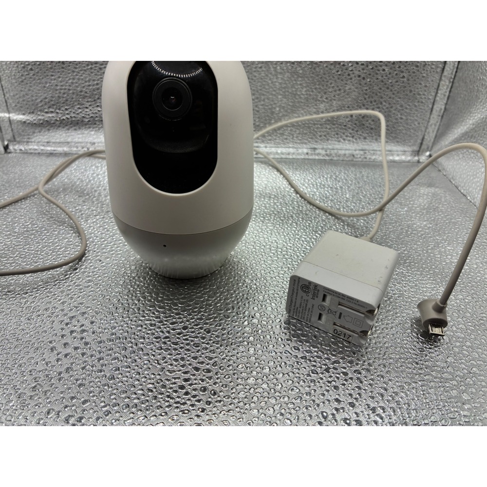 Nooie Cam 360 IPC100 Indoor Smart Home Security Camera 1080p HD White WiFi